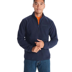 Marmot Rocklin Half Zip Mens Fleece Pullover - Arctic Navy