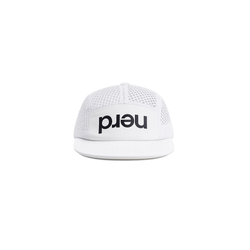 Nerd Airhead Running Hat - White