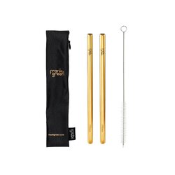 Frank Green Ultimate Reusable Straw Pack - Fits 595ml/1L Bottles - Midnight