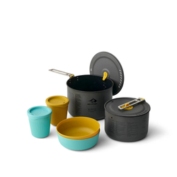 Sea to Summit Frontier 3 Piece Ultralight Two Pot Cook Set - 2L & 3L Pots