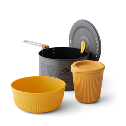 Sea to Summit Frontier 3 Piece Ultralight One Pot 1 Person Cook Set - 1.3L Pot