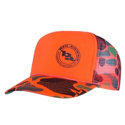Big Agnes Logo Trucker Hat - Orange Camo