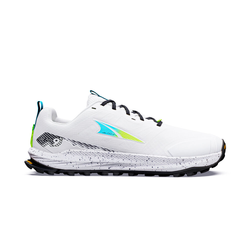 Altra Lone Peak 9+ Mens Trail Running Shoes - White/Bluefish