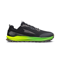 Altra Lone Peak 9+ Mens Trail Running Shoes - Black/Dark Gull Grey