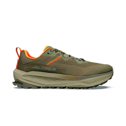 Altra Olympus 7 Mens Trail Running Shoes - Dark Olive/Black/Aloe