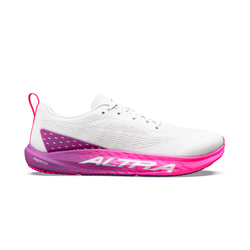 Altra Vanish Pulse Womens Road Running Shoes - White/White/Cactus Flower