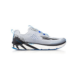 Altra Torin 4 Mens Wide Road Running Shoes - Gray/Blue