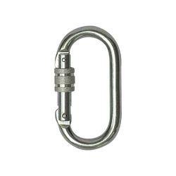 Axis 25KN Oval Screwgate Carabiner