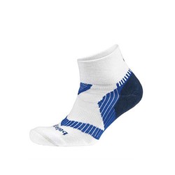 Balega Enduro Vtech Quarter Socks - White/Ink/Cobalt