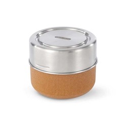 Black and Blum Glass Lunch Pot - 600ml - Almond