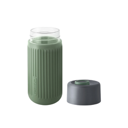 Black and Blum Glass Travel Cup - 340ml - Olive