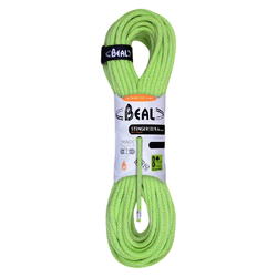 Beal Stinger III 9.4mm Unicore Dry Cover Dynamic Rope - 60m- Anise