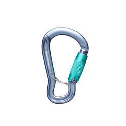 Black Diamond Gridlock Triple Lock Belay Carabiner - Grey