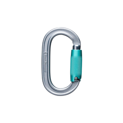 Black Diamond Oval Triple Lock Carabiner - Polished