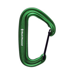 Black Diamond MiniWire Carabiner - Green