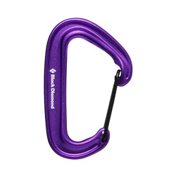 Black Diamond MiniWire Carabiner - Purple