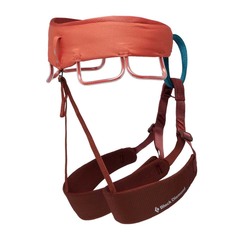Black Diamond Momentum Womens Climbing Harness  - Baja Sunrise