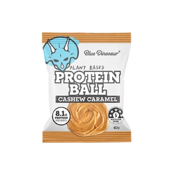 Blue Dinosaur Protein Ball - Caramel Cashew - 40g