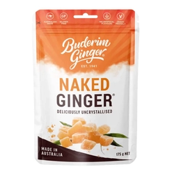 Buderim Ginger Uncrystallised Naked Ginger - 175g