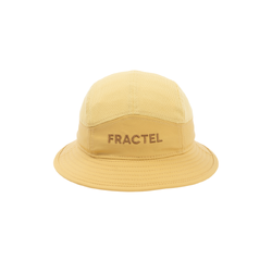 Fractel B-Series Unisex Bucket Hat - Straw Edition - Golden Yellow