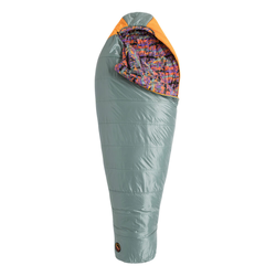 Big Agnes Anthracite -7C/20F Synthetic Sleeping Bag - Left Zip - Long - Alpenglow/Zirkel Alpenglow