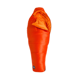 Big Agnes Little Red -7C/20F Kids Synthetic Sleeping Bag - Left Zip - Cherry Tomato/Tangelo