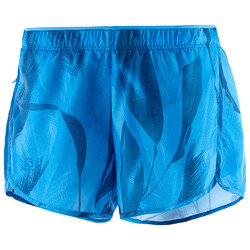 Salomon Agile Womens Short - Blithe/Poseidon/Indigo Bunting