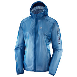 Salomon Lightning Race Womens Waterproof Jacket - Poseidon