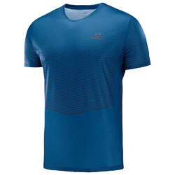 Salomon Sense Mens Tee - Poseidon/Night Sky