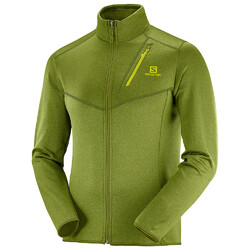 Salomon Discovery Fz Mens Jacket - Avocado Heather