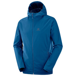 Salomon Essential Mens Jacket - Poseidon