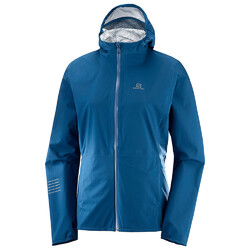 Salomon Lightning Womens Waterproof Jacket - Poseidon