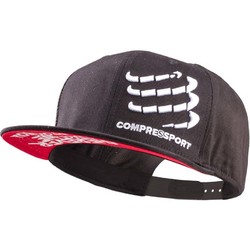 Compressport Flat Cap - Black - One Size