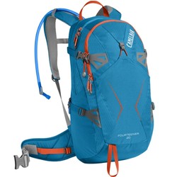 Camelbak Fourteener 20L Hydration Pack with 3L Bladder - Blue /Pumpkin