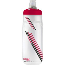 Camelbak Podium .7L Sports Water Bottle-Clear Red