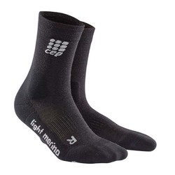 CEP Outdoor Light Merino Mid-Cut Sock Mens - Lava Stone