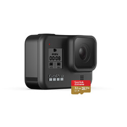 GoPro HERO8 Black Action Camera + SD Card