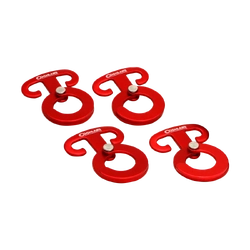 Coghlans Anchor Clips - 4 Pack - Red