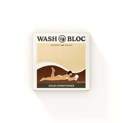 Wash Bloc Coconut and Vanilla Solid Conditioner Bloc