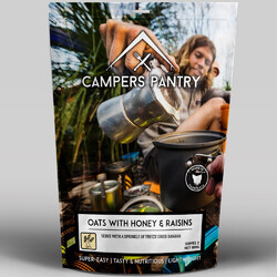 Campers Pantry Oats with Honey & Raisins - 2 Serves