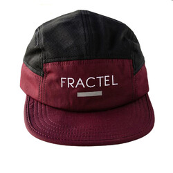 Fractel Crimson Crush Edition Running Cap - Maroon/Black