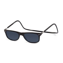 CliC Eyewear Ashbury Sunglasses - Smoke Polarised - Black - Large