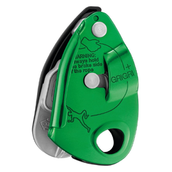 Petzl GriGri+ Climbing Belay Device - Green
