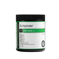 Dr. Hydrate Electrolyte Hydration Drink - Green Apple Jar
