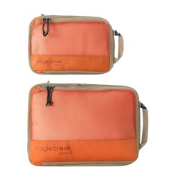 Eagle Creek Pack-It Reveal Compression Packing Cube Set - S/M - Mandarin