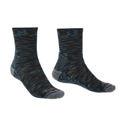 Bridgedale Ultra Light T2 Merino Performance Boot Pattern Mens Socks- Multigreen