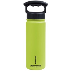 FIFTY/FIFTY 18oz/530ml Vacuum-Insulated Water Bottle - Lime Green