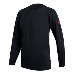 Florence Airtex Mens Long Sleeve Hiking T-Shirt - Black
