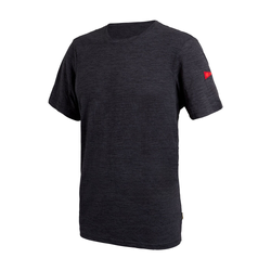 Florence Marine X Airtex Mens Short Sleeve T-Shirt - Heather Charcoal