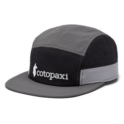 Cotopaxi Tech 5-Panel Hat - Black/Cinder